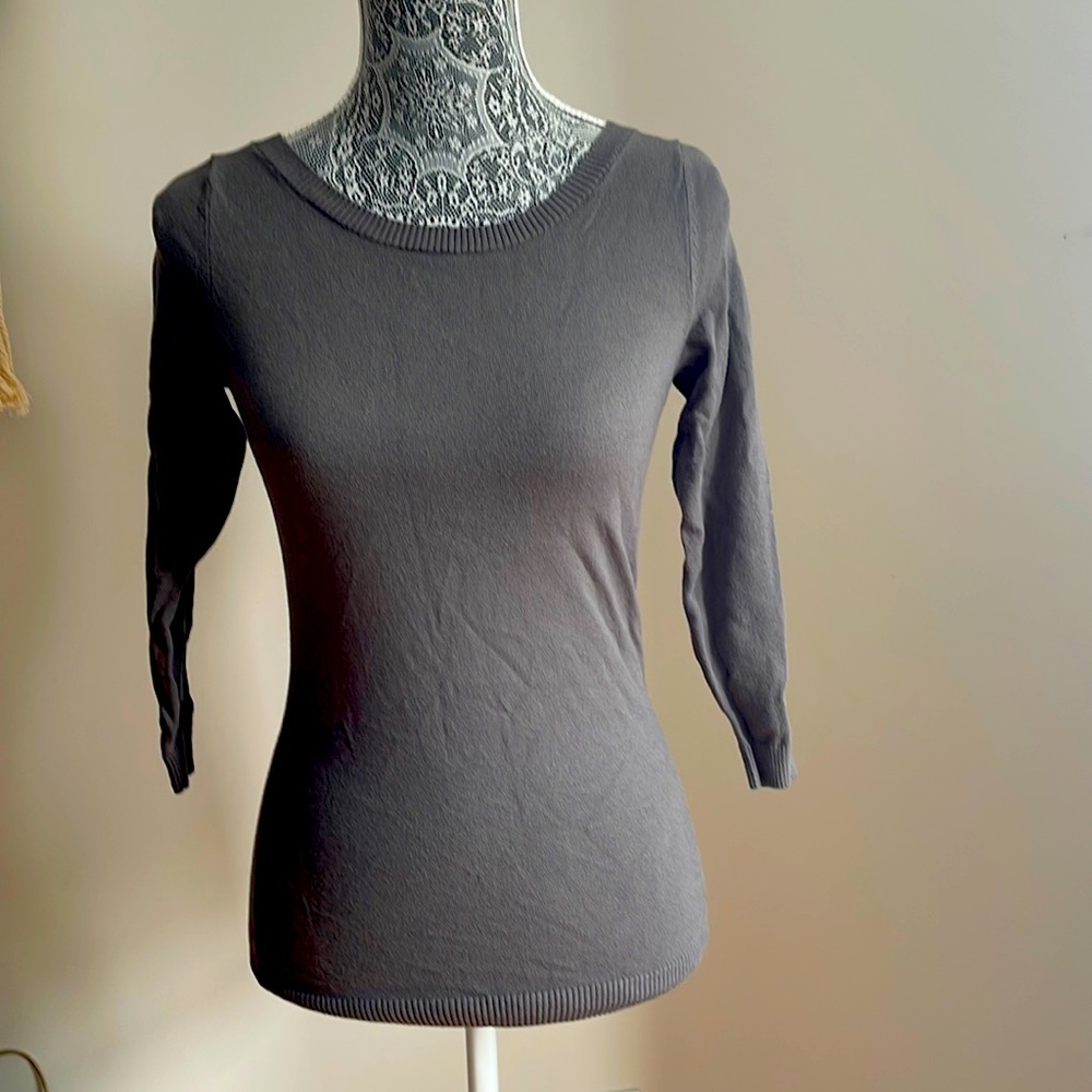 Grey sweater